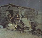 Frederic Remington Untitled (mk43) painting